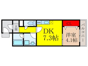 アート高槻の物件間取画像